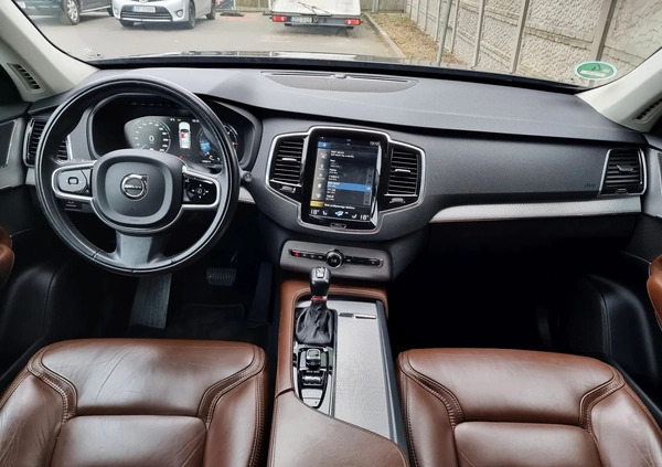 Volvo XC 90 cena 156900 przebieg: 82218, rok produkcji 2017 z Myślenice małe 631